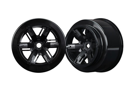 Traxxas X-maxx Black Wheels (2) TRA7771