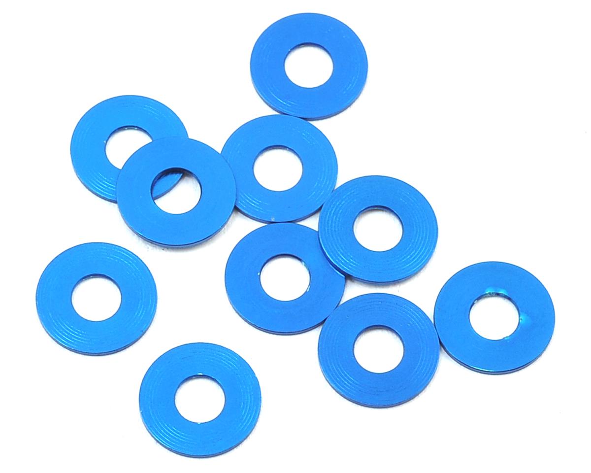 Team Associated 7.8x0.5mm Aluminum Bulkhead Washer (Blue) (10) ASC31384