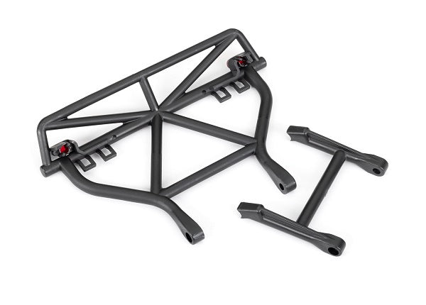 Traxxas Slash 2WD Black Rear LED Bumper w/ Mount TRA5838