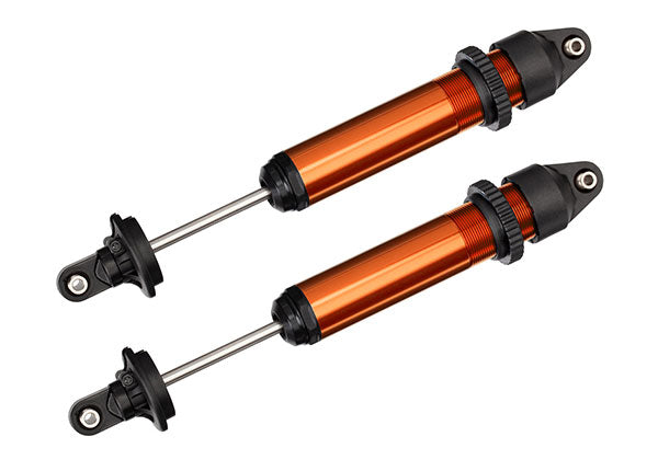 Traxxas Orange Aluminum Long Gtx Shocks (2) TRA7761T