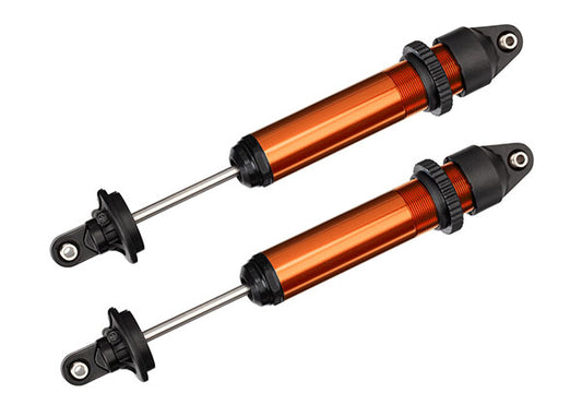 Traxxas Orange Aluminum Long Gtx Shocks (2) TRA7761T