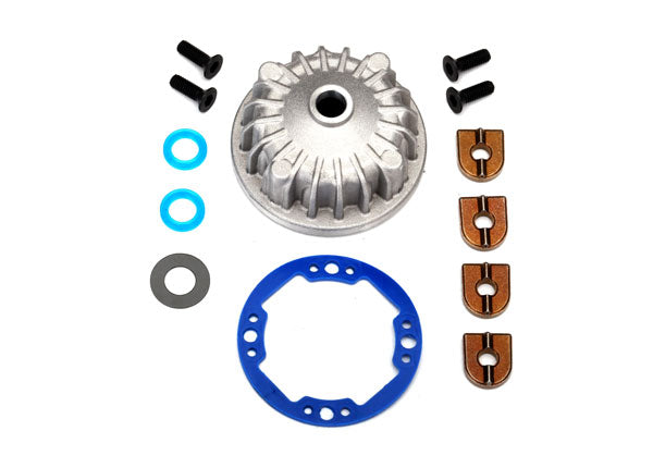 Traxxas Aluminum Center Differential Housing & Hardware TRA6781