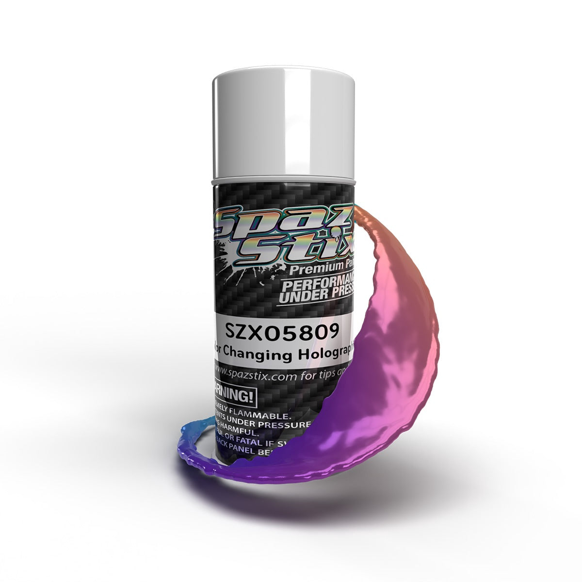 Spaz Stix Color Change Holographic Paint Aerosol 3.5oz SZX05809