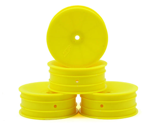 JConcepts 12mm Hex Mono 2.2 Front Wheels (4) (B6/B5/RB6) (Yellow) JCO3347Y