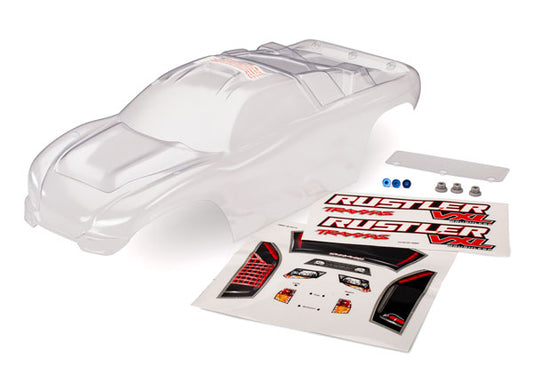 Traxxas Rustler 2WD Clear Body TRA3714