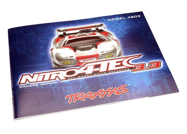 Traxxas Nitro 4-tec Owner's Manual TRA4899R