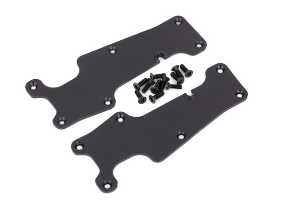 Traxxas Black Front Suspension Arm Covers (2) TRA9633