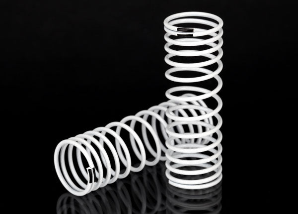 Traxxas White Long Springs (2) TRA4458