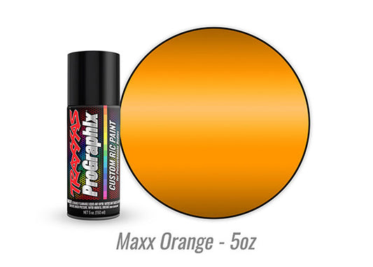 Traxxas Orange Prographix Paint (5oz Spray Can) TRA5051