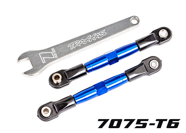 Traxxas Tubes 67mm Blue Aluminum Front Camber Links (2) TRA2444X