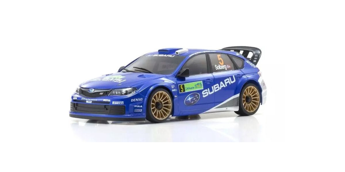 Kyosho Mini-Z AWD Subaru Impreza Wrc 2008 Readyset 32657WR KYO32657WR