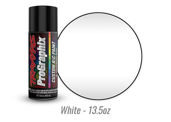 Traxxas White Prographix Spray Paint (13.5oz) TRA5056X