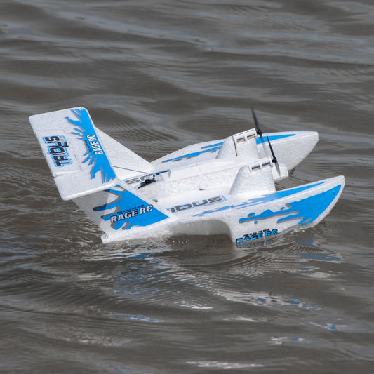 Rage R/C RGR3100 Tribus 250 Electric Powered RTF Amphibious Aircraft; Blue RGR3100