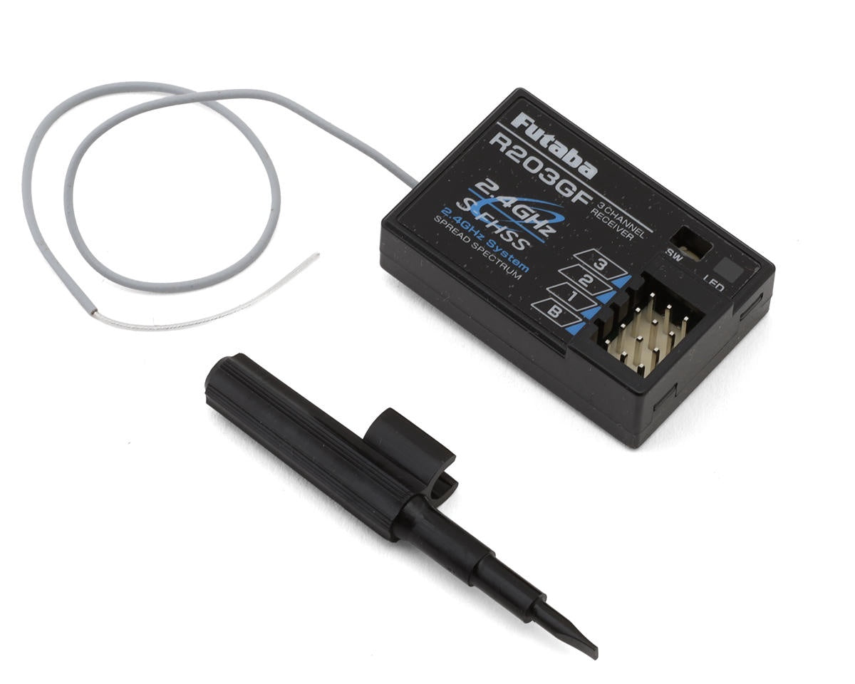 Futaba 3PV 3-channel 2.4ghz Fhss/s-fhss Radio System W/r203gf Receiver FUT01004353-3