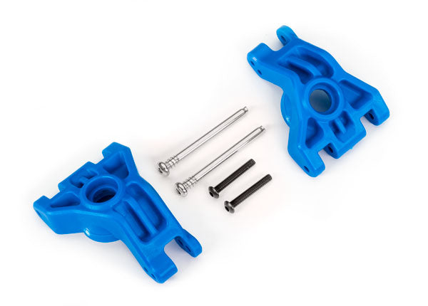 Traxxas Blue Extreme HD Stub Axle Carriers & Hardware (L&R) TRA9050X