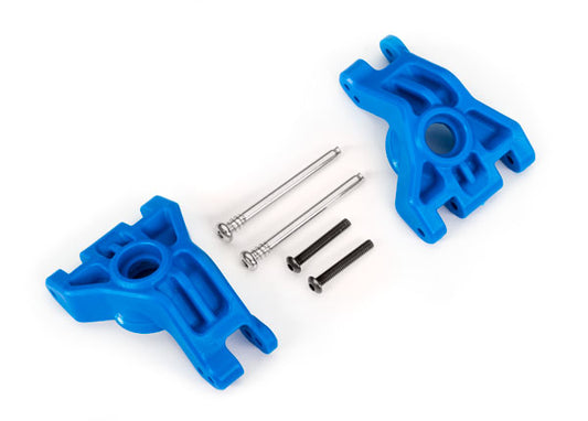 Traxxas Blue Extreme HD Stub Axle Carriers & Hardware (L&R) TRA9050X