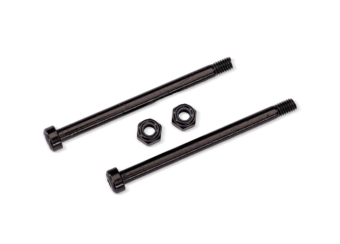 Traxxas Threaded Lower Outer 4x47mm Suspension Pins W/nuts (2) TRA7685