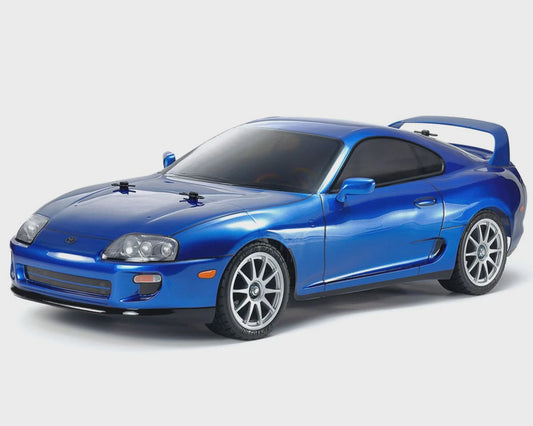 Tamiya 1/10 RC Toyota Supra (JZA80) (Metallic Blue Painted Body) (BT-01) Limited TAM47505