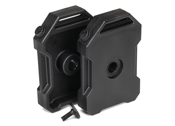 Traxxas Black Replica Fuel Canisters (2) TRA8022T