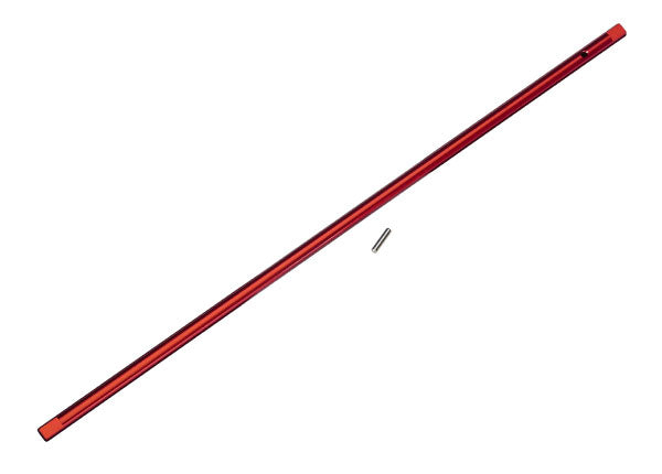 Traxxas Red Aluminum Center Driveshaft TRA8355R