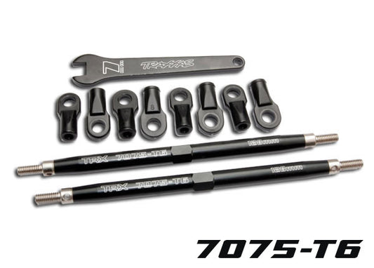Traxxas Tubes 128mm Black Aluminum Toe Links (2) TRA5338A
