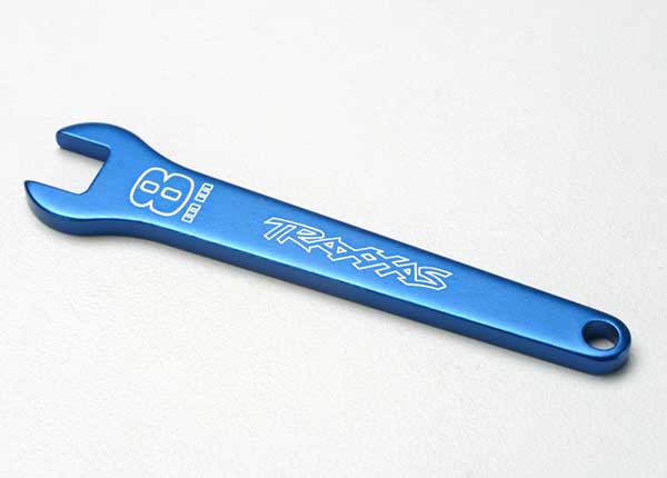 Traxxas 8mm Blue Aluminum Flat Wrench TRA5478