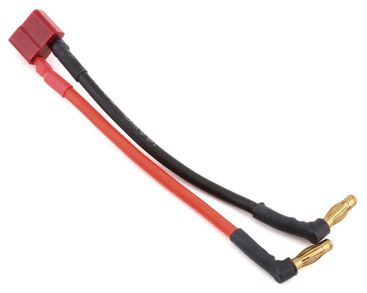 Lrp 4mm Bullet to T-style Battery Adapter (Male 4mm Bullet/female T-style) LRP65834
