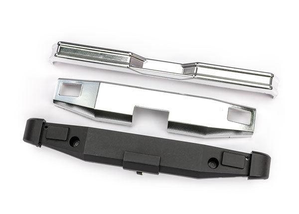 Traxxas Bigfoot 4x4 Chrome Bumpers (F&R) TRA9049