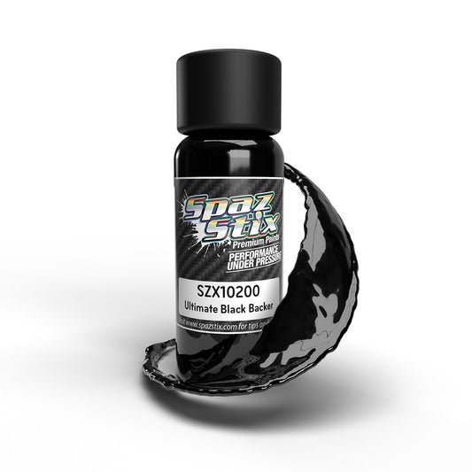 Spaz Stix White Gold Mirror Chrome Airbrush Ready Paint, 2oz Bottle SZX10010
