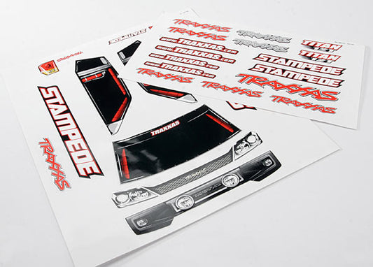 Traxxas Stampede 2WD Decal Sheet TRA3616