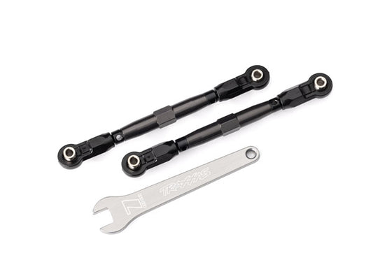 Traxxas Tubes 88mm Gray Aluminum Toe Links (2) TRA8948-GRAY