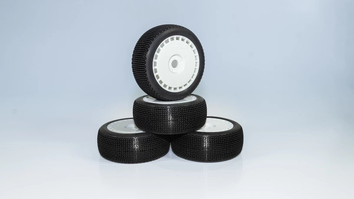 Dialed RC V1 SSLW Pre-Glued (White) (4) 9420V1SSLWGW