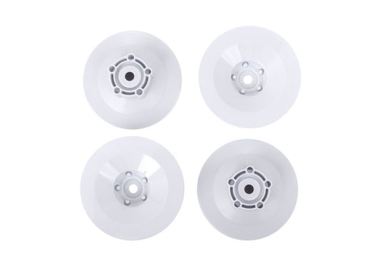 Traxxas White Wheel Discs (4) TRA10457-WHT