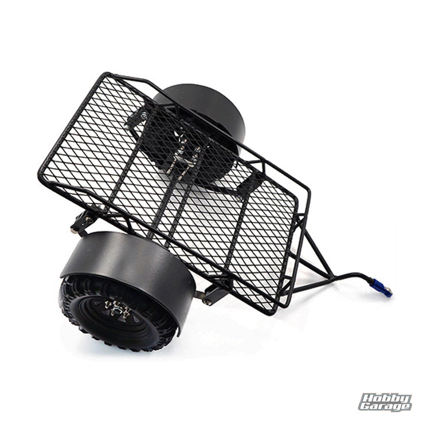 Yeah Racing 1/10 Scale Aluminum Leaf Spring Hitch Mount Crawler Trailer YEA-YA-0405