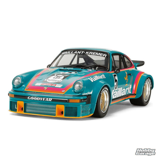 Tamiya 1/24 Porsche 934 Turbo RSR Vaillant Plastic Model TAM24334