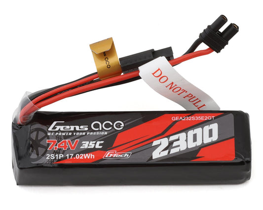 Gens Ace 2S 35C G-tech Lipo Battery Pack (7.4v/2300mah) W/iec2 GEA232S35E2GT