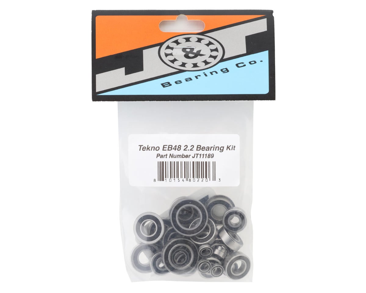 J&t Bearing Co. Tekno EB48 2.2 Bearings Kit (Endurance) JTB-JT11189