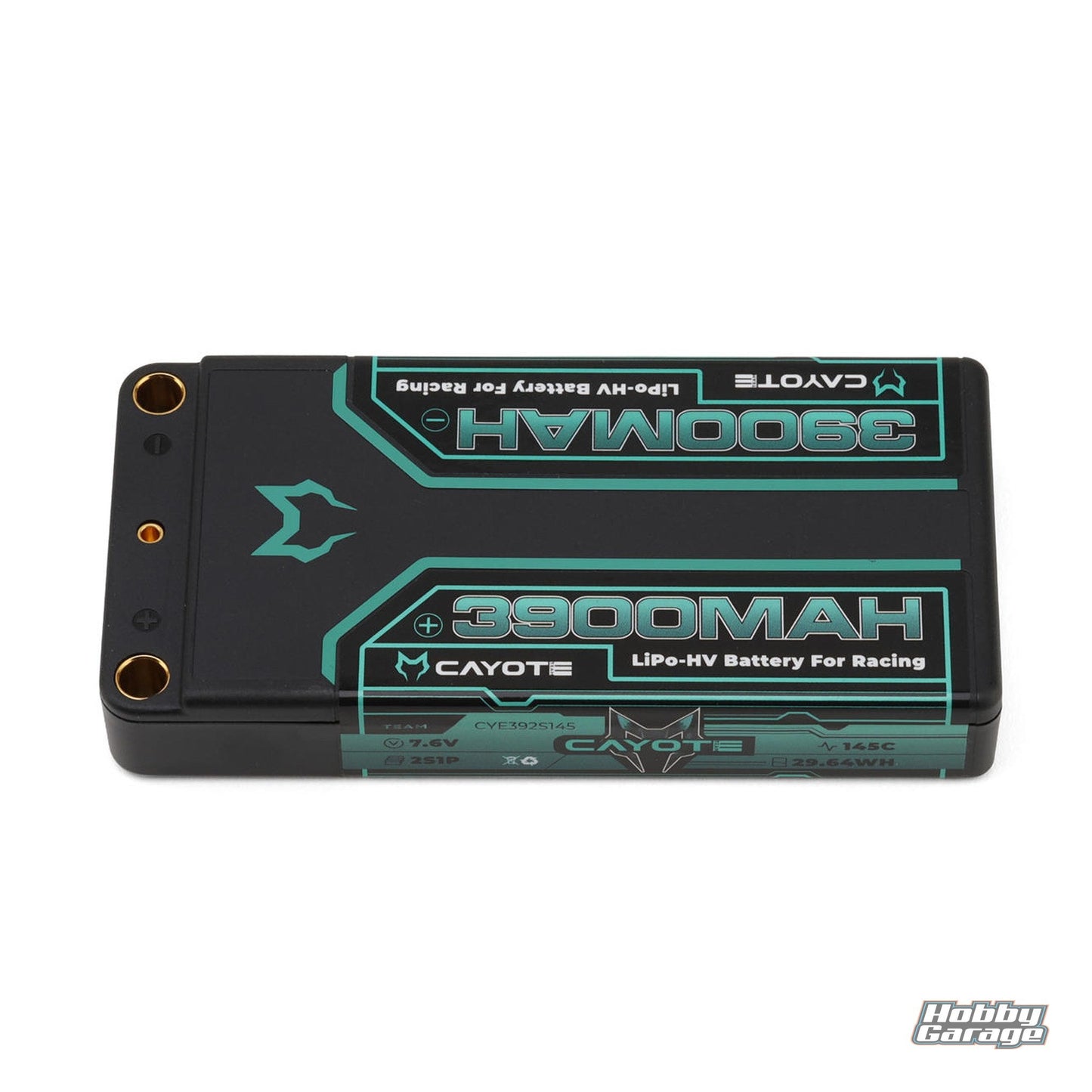 Cayote 2S 145C LCG Shorty LiHV Battery (7.6V/3900mAh) CYE392S145