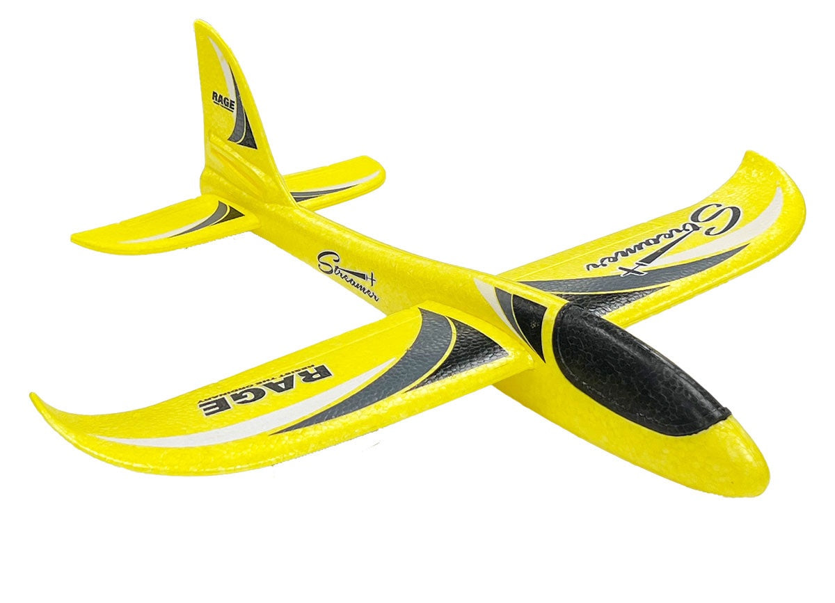 Rage R/C Streamer Hand Launch Glider, Yellow RGR9010