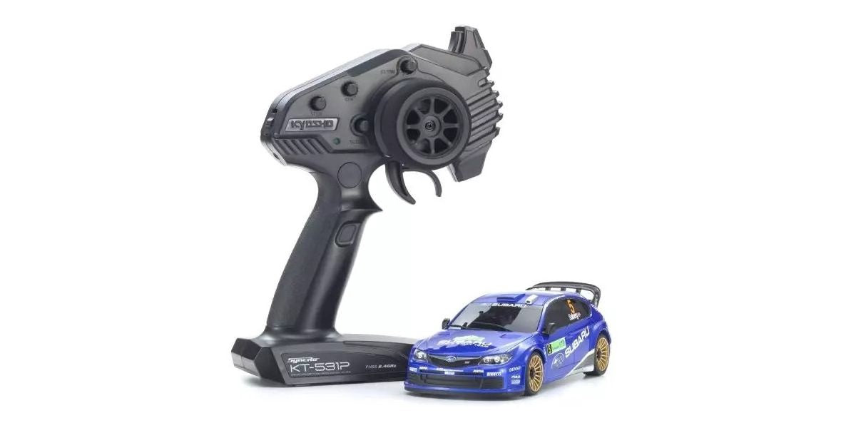 Kyosho Mini-Z AWD Subaru Impreza Wrc 2008 Readyset 32657WR KYO32657WR