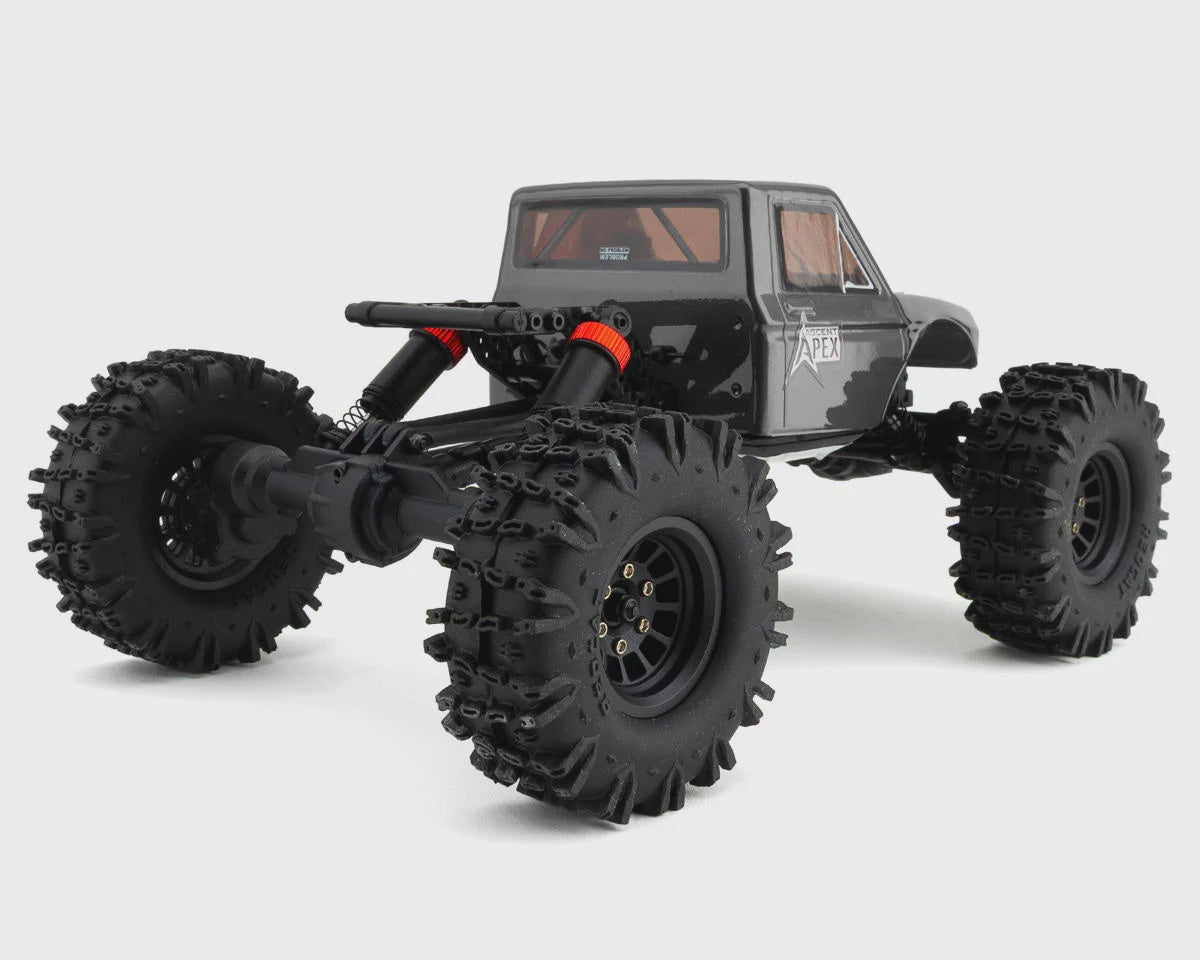 Redcat Ascent-18 Apex 1/18 4WD RTR Brushless Rock Crawler (Dark Metallic RER422... RER42222