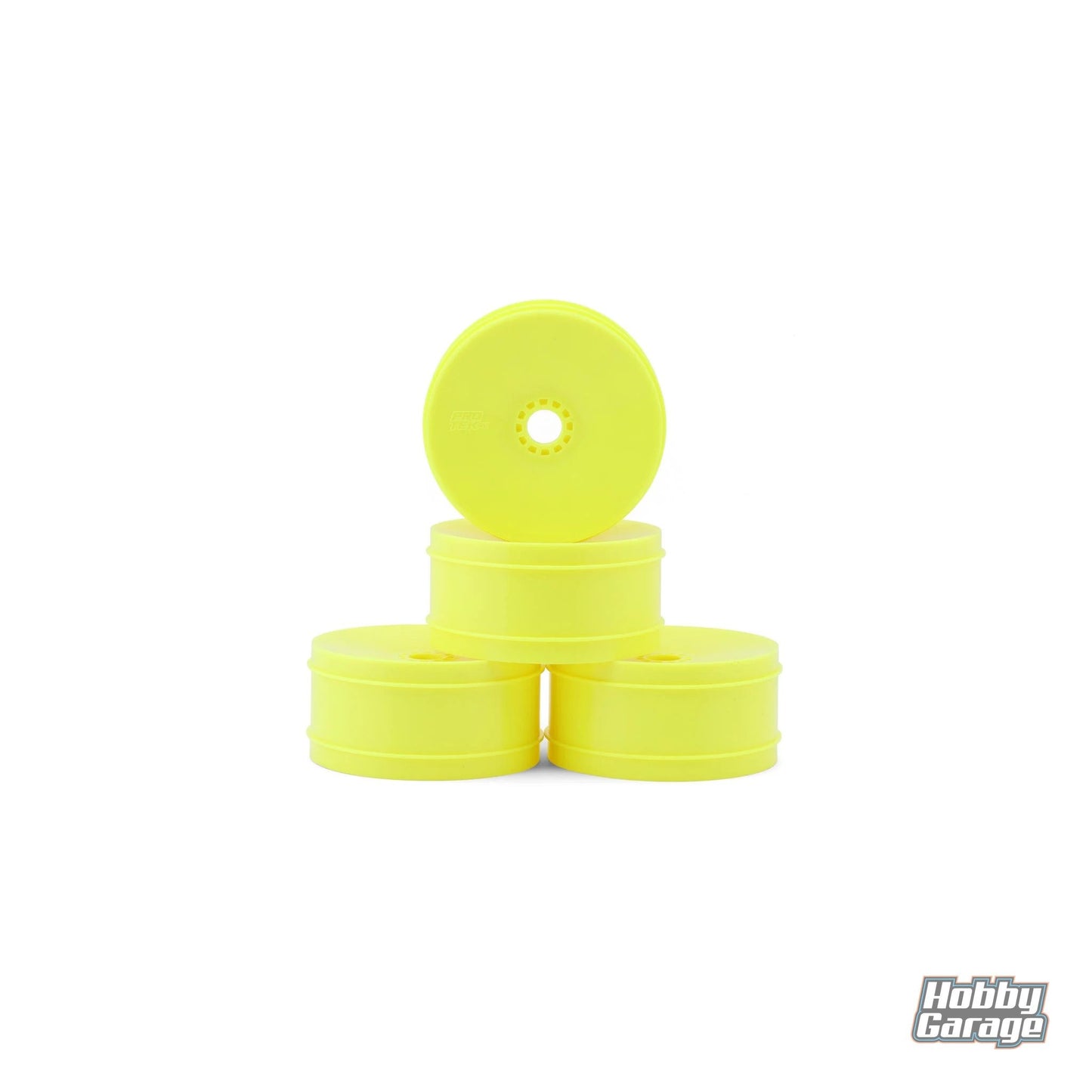ProTek RC 83mm Concave 1/8 Buggy Wheels (Yellow) (4) PTK-2751