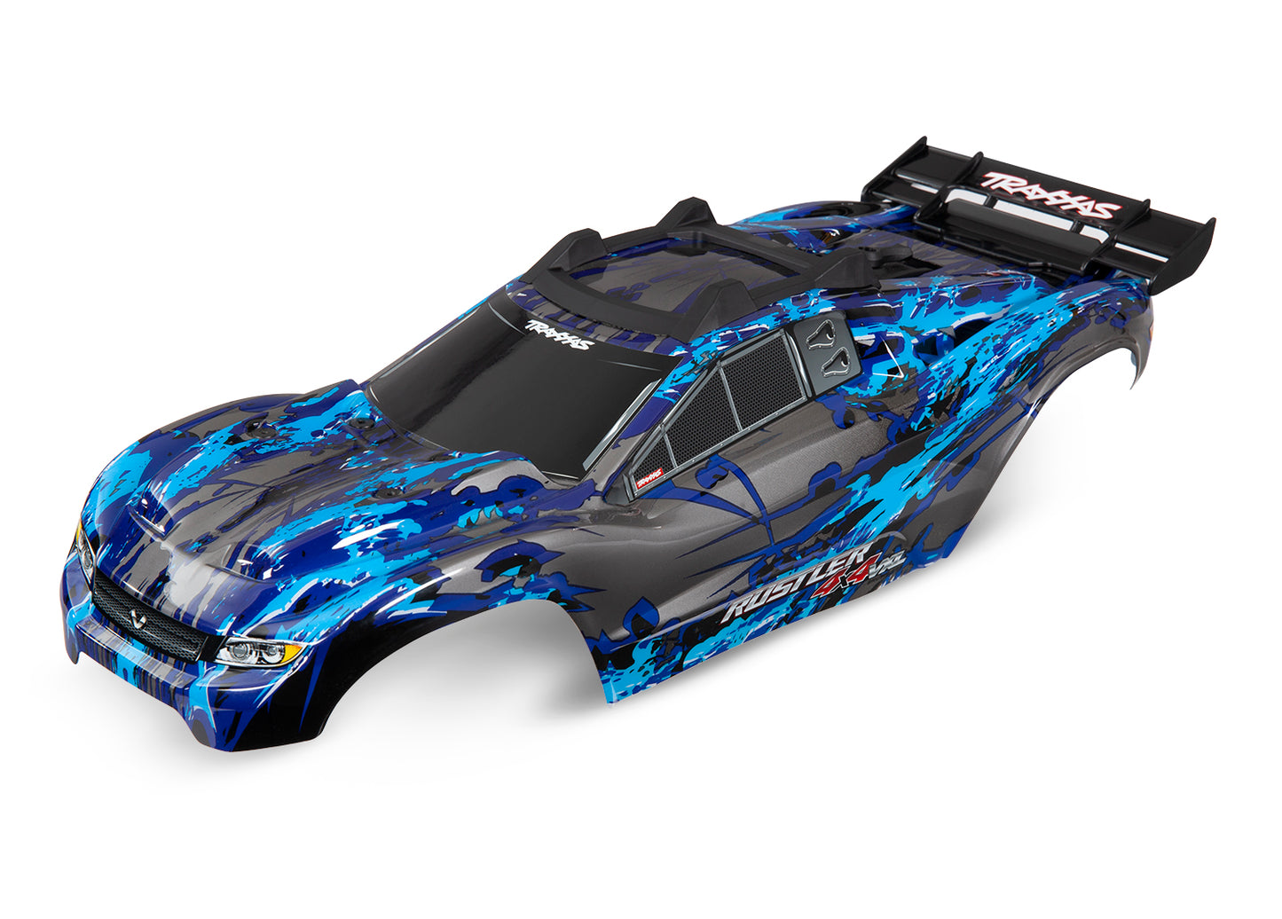 Traxxas Rustler 4x4 VXL Silver Body TRA6717X