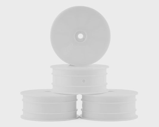 JConcepts 12mm Hex Mono 2.2 4WD Front Buggy Wheels (4) (White) JCO3353W