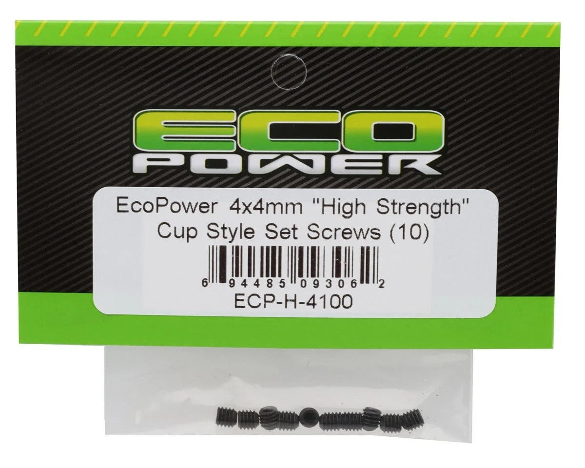 EcoPower 4mm High Strength Steel Set Screws - ECP-H-4100