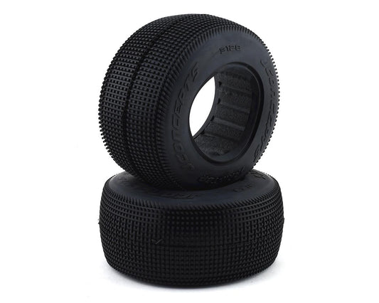 JConcepts Sprinter Short Course Dirt Oval Tires (2) (Blue) JCO3128-01