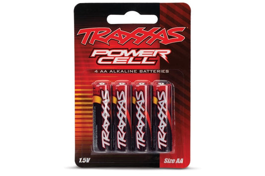 Traxxas Aa Power Cell Alkaline Batteries (4) TRA2914