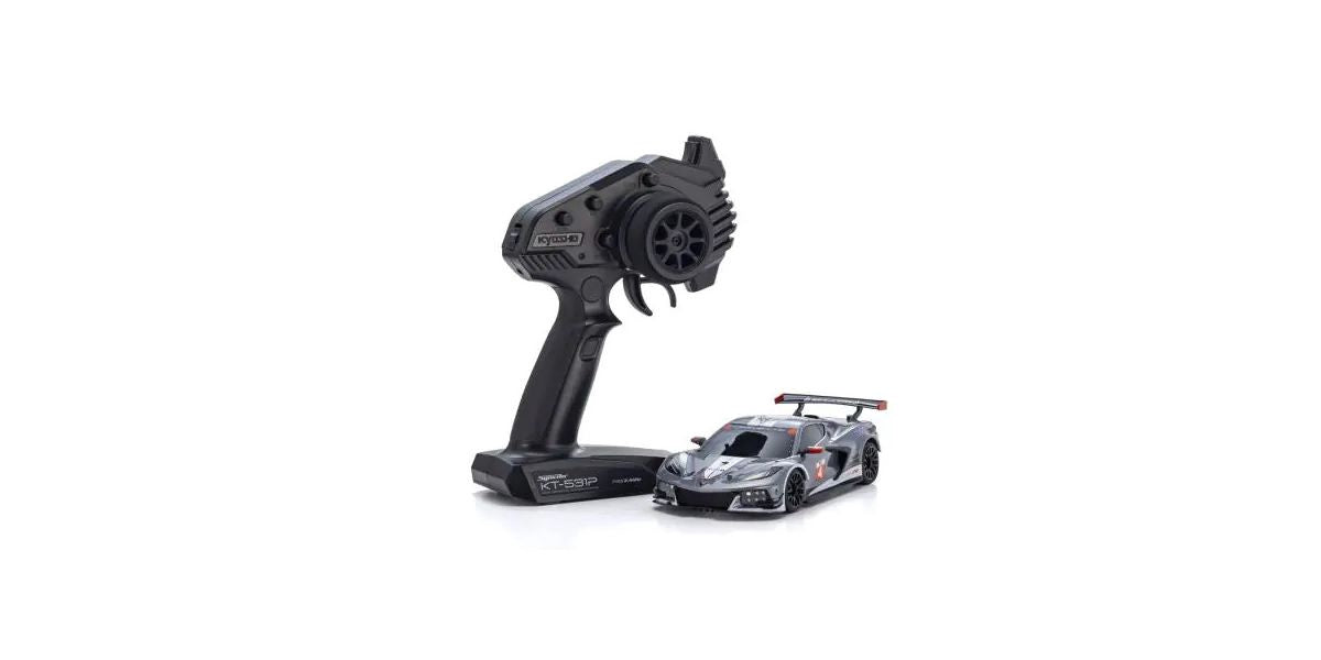 Kyosho Mini-Z Rwd MR-04 Readyset Chevrolet Corvette C8.r Gunmetal / KYO32356GMW