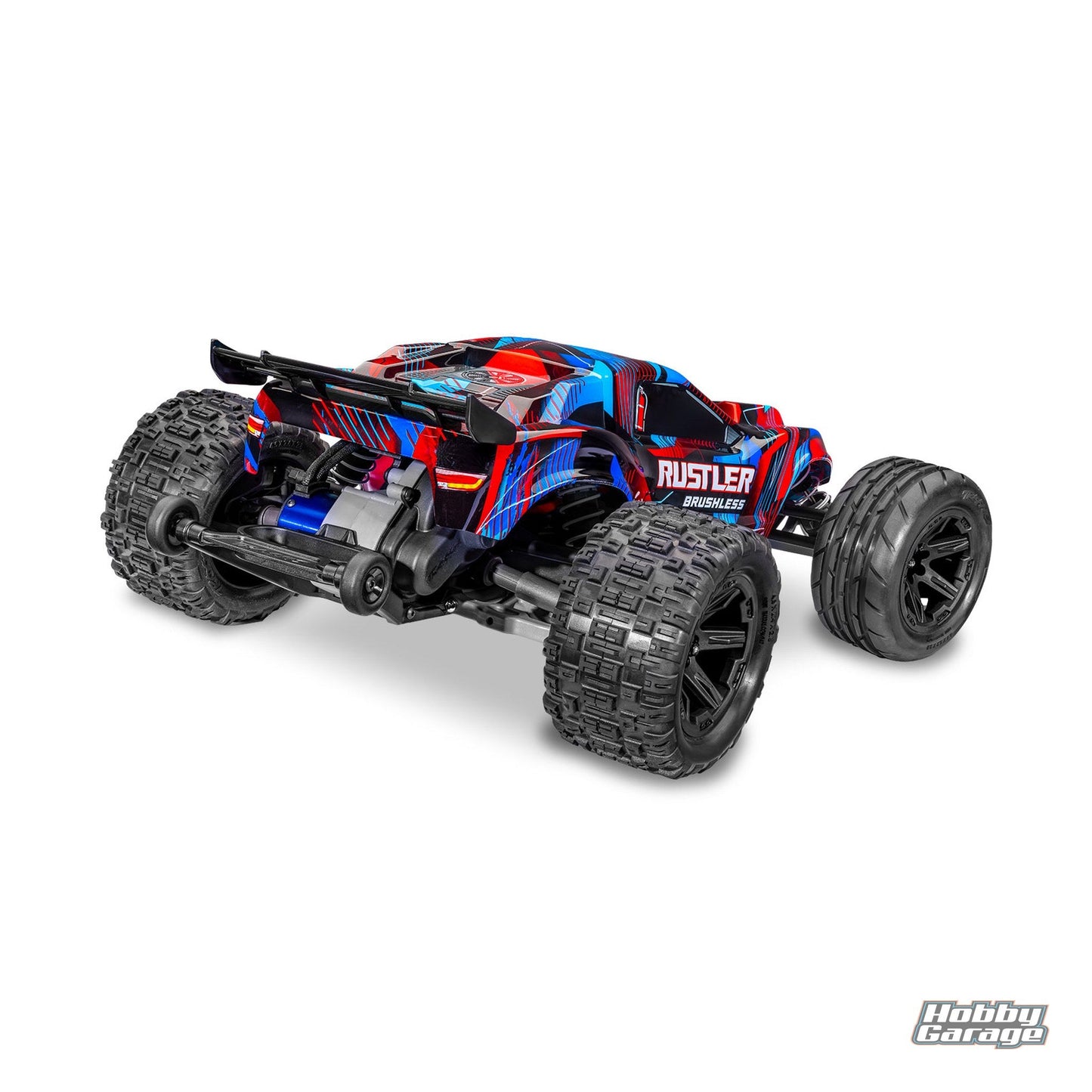 Traxxas Rustler 2WD Brushless TRA37454-4-RED