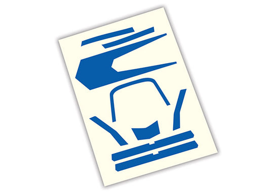 Traxxas Blue High-visibility Aton Decals TRA7981